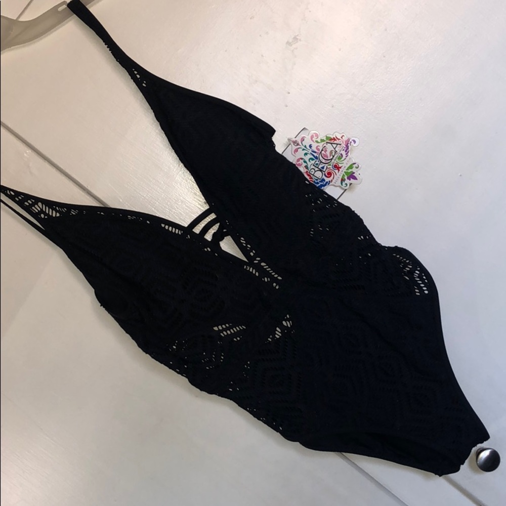 Black one piece from Nordstrom’s